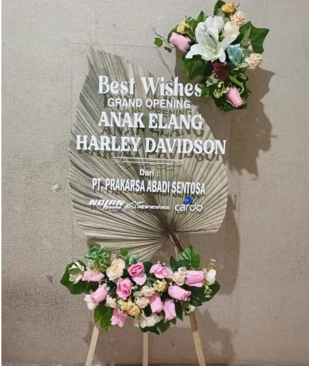 Papan Akrilik Ucapan Grand Opening Sawangan
